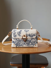 Load image into Gallery viewer, Embroidered Tote Shoulder Crossbody Bag for Women - Light Luxury PU Leather Handbag with Adjustable Strap