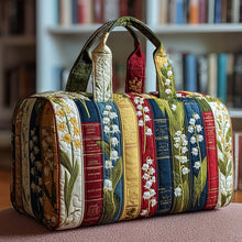Load image into Gallery viewer, Bookwind Series Short-Distance Handheld Quilted Embroidery Travel Bag Multi-Functional