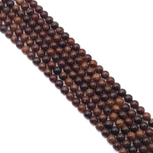 Load image into Gallery viewer, Genuine Brown Garnet Round Smooth Beads, 6mm/8mm/10mm, Sku#U1571