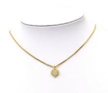 Load image into Gallery viewer, CZ Heart Charm, Sku#LX25