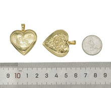 Load image into Gallery viewer, Lockets Heart with Rose Horse Pendant, Sku#FH188