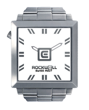 Load image into Gallery viewer, 50mm2 (Silver/White) Watch