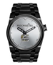 Load image into Gallery viewer, 50mm Automatic - Lincoln Edition (Black/Silver) Watch