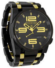 Load image into Gallery viewer, 50mm Ricky James Edition (Black/Gold) Watch