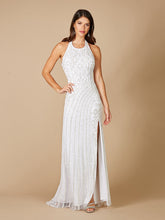 Load image into Gallery viewer, Lara Dawson Beaded Wedding Dress with Halter Neck