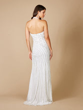 Load image into Gallery viewer, Lara Dawson Beaded Wedding Dress with Halter Neck