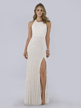 Load image into Gallery viewer, Lara Dawson Beaded Wedding Dress with Halter Neck