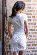 Load image into Gallery viewer, Lara Cam V-Neck Beaded Mini Sheath Dress