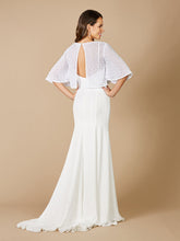 Load image into Gallery viewer, Lara Gina Beaded Tulle Capelet