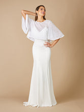 Load image into Gallery viewer, Lara Gina Beaded Tulle Capelet