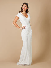 Load image into Gallery viewer, Lara Flavia Fitted Beaded Wedding Gown