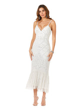 Load image into Gallery viewer, Lara Fae V-Neck Spaghetti Strap Wedding Gown