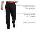 Champion Men's Lightweight Cinched-Bottom Lounge Pants