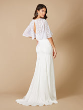 Load image into Gallery viewer, Gilly Boho Beaded Pull-On Bridal Capelet