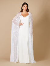 Load image into Gallery viewer, Gerrie Full-Length Beaded Bridal Cape