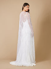 Load image into Gallery viewer, Gerrie Full-Length Beaded Bridal Cape