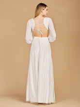 Load image into Gallery viewer, Long Sleeve Cut Out Wedding Dress