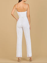 Load image into Gallery viewer, Beaded Bridal Jumpsuit | 51122