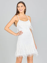 Load image into Gallery viewer, Spaghetti Strap Fringe Dress | 51131