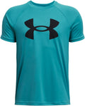 Under Armour Boys' Tech Hybrid Printed Fill Short-Sleeve T-Shirt