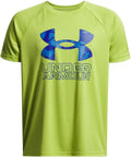 Under Armour Boys' Tech Hybrid Printed Fill Short-Sleeve T-Shirt