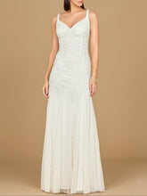 Load image into Gallery viewer, Lara 51217 -Beaded Bridal Gown with Godets