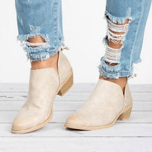 Load image into Gallery viewer, Retro High Heel Ankle Boots