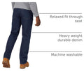 Rustler Men's Classic Relaxed Fit