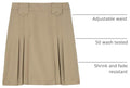 French Toast Big Girls' Front Pleated Skirt with Tabs