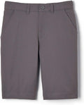 French Toast Boys' Flat Front Microfiber Performance Stretch Short