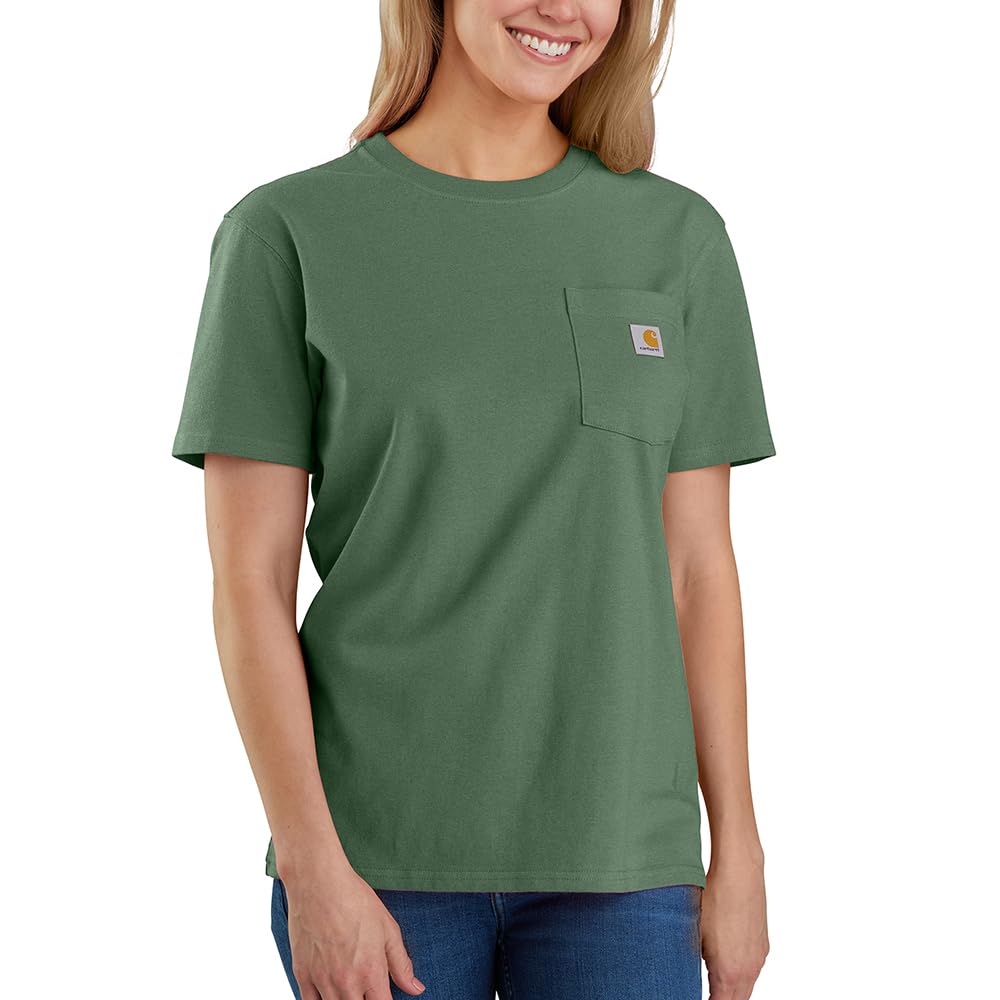 Carhartt Women's Loose Fit Heavyweight Short-Sleeve Pocket T-Shirt Closeout