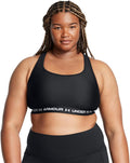Under Armour Women's Crossback Mid Impact Sports Bra