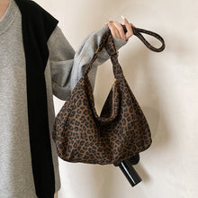 Load image into Gallery viewer, Leopard Print Crossbody Bag