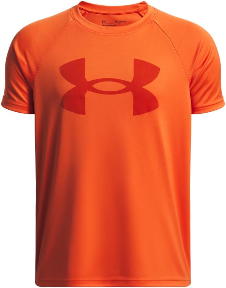 Under Armour Boys' Tech Hybrid Printed Fill Short-Sleeve T-Shirt