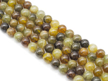 Load image into Gallery viewer, Genuine Quality Green Garnet Round Smooth Beads, Sku#U1387