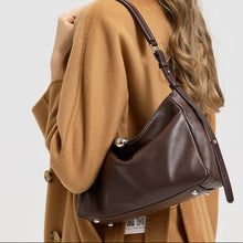 Load image into Gallery viewer, Luxury Genuine Leather Women's Pillow Bag – Full-Grain Cowhide Crossbody Handbag