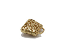 Load image into Gallery viewer, Gold CZ Pave Fashion Lady Bag Charm, Sku#LK701