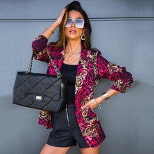 Load image into Gallery viewer, Fashionable Long-sleeve Printed Suit