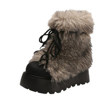 Load image into Gallery viewer, Women's Warm Faux Fur Lined Winter Snow Boots - Non-Slip Mid-Calf Boots