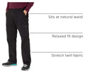 Wrangler Authentics Men's Relaxed Fit Stretch Cargo Pant