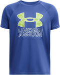 Under Armour Boys' Tech Hybrid Printed Fill Short-Sleeve T-Shirt