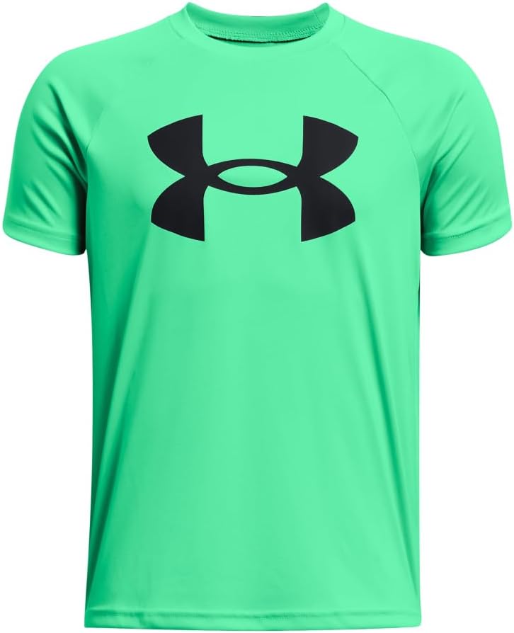 Under Armour Boys' Tech Hybrid Printed Fill Short-Sleeve T-Shirt