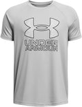 Under Armour Boys' Tech Hybrid Printed Fill Short-Sleeve T-Shirt