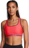 Under Armour Women's Crossback Mid Impact Sports Bra