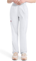 Dickies EDS Signature Scrubs for Women, Elastic Waist Pull-On Cargo Pants for Women in Soft Brushed Poplin - 86106