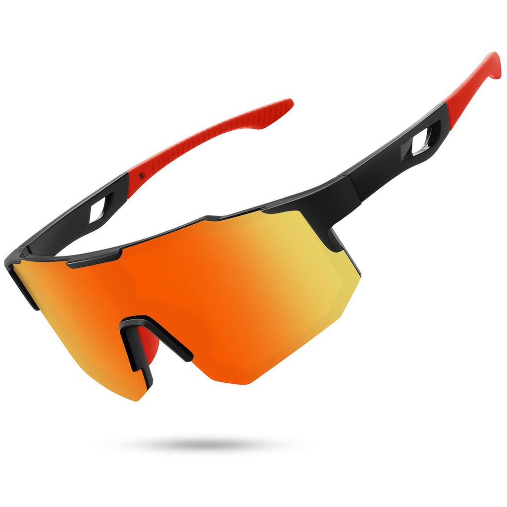 STORYCOAST Polarized Sports Sunglasses for Men Women,Driving Fishing Cycling Mountain Bike Sunglasses UV400 Protection