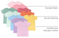 HonestBaby Baby Toddler & Kids' 100% Organic Cotton Short Sleeve T-Shirts (10-Pack)