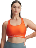 Under Armour Women's Crossback Mid Impact Sports Bra