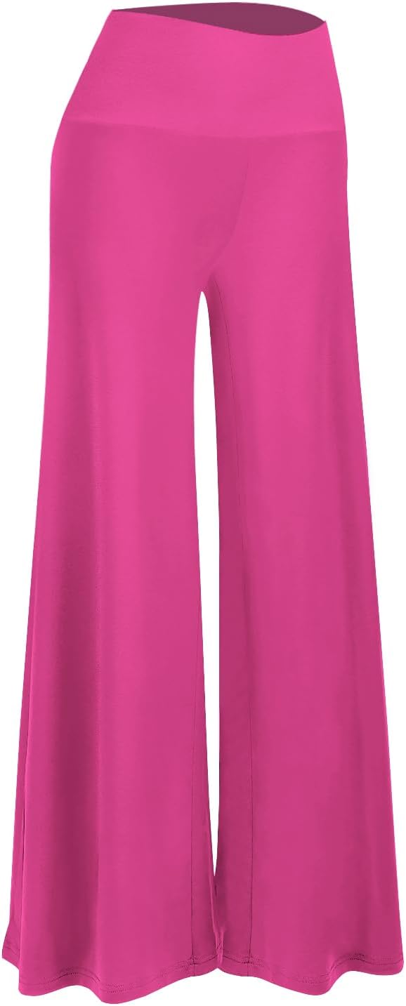 Arolina Palazzo Pants for Women Wide Leg Flowy Pants Casual Comfy High Waist Summer Pants