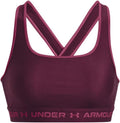 Under Armour Women's Crossback Mid Impact Sports Bra